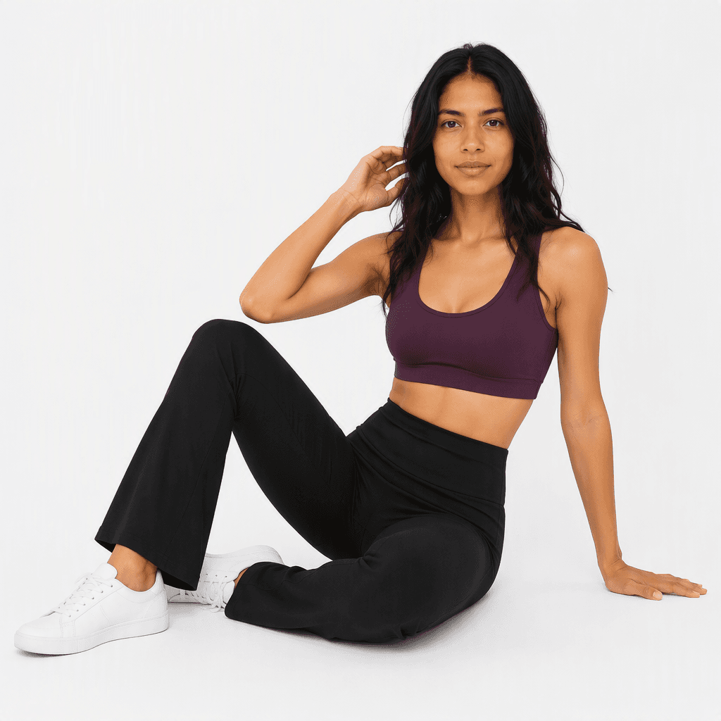 Top supplex nadadora y Calza supplex tipo oxford