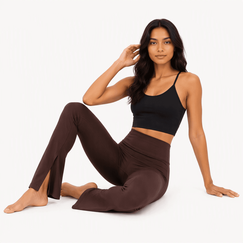 Top supplex de tiritas y Calza supplex oxford con tajo