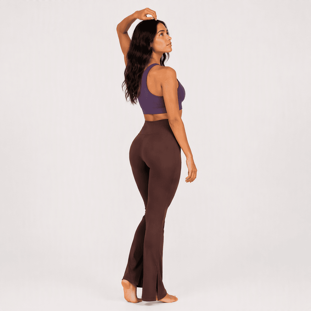 Top supplex nadadora y Calza supplex oxford con tajo