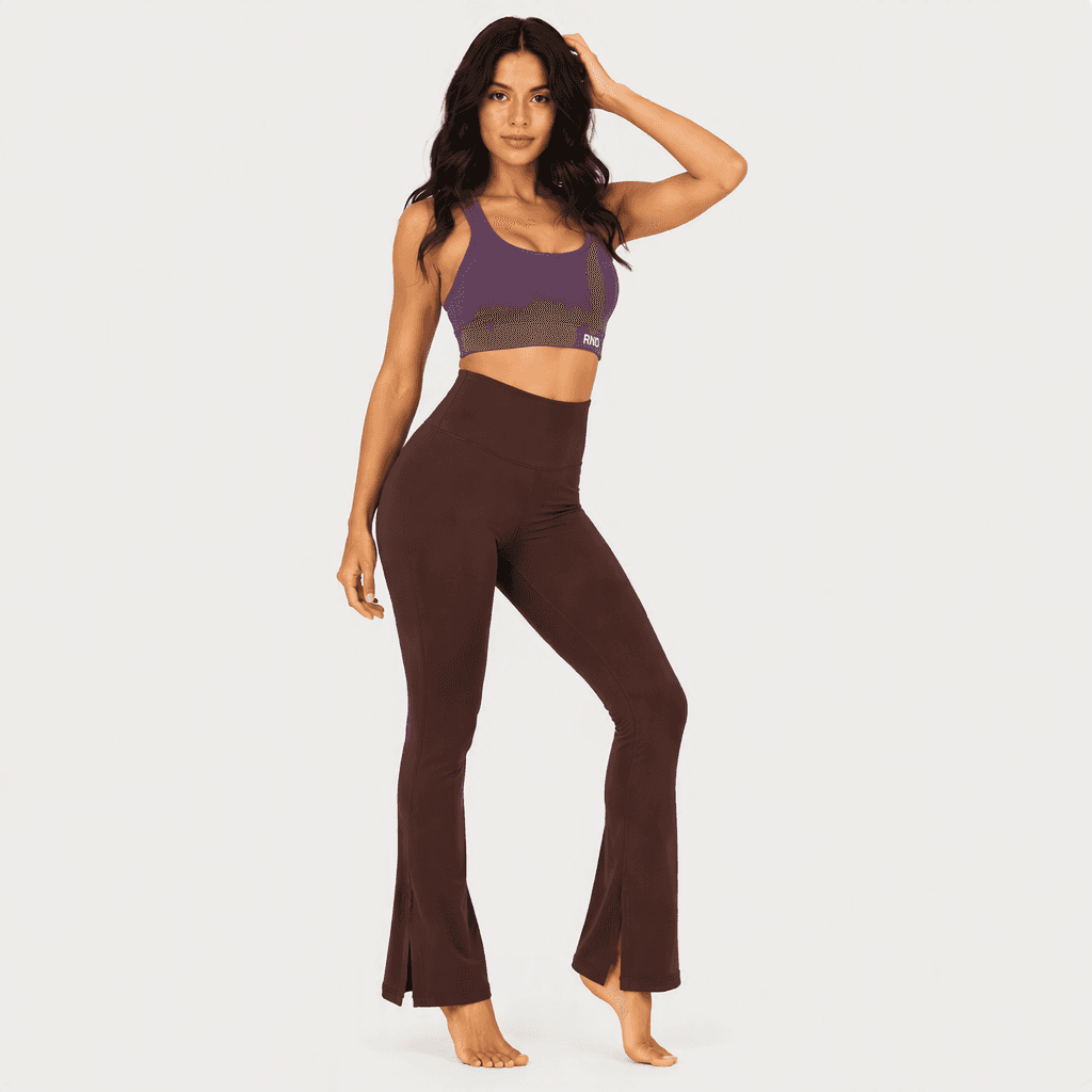 Top supplex nadadora y Calza supplex oxford con tajo