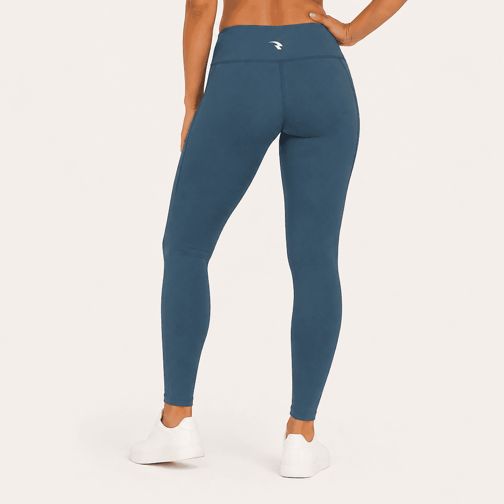 Legging de supplex con bolsillos